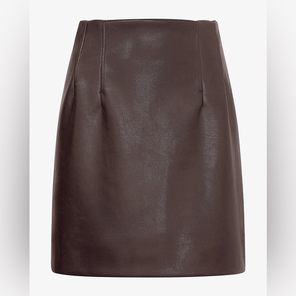 M.M. Lafleur The Whitney Skirt - Vegan Leather- Size 8 - Picture 2 of 4